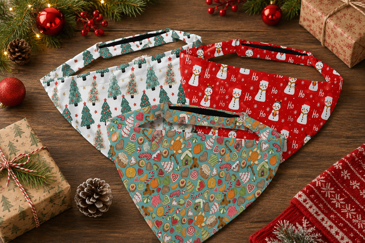 Holiday Bandanas