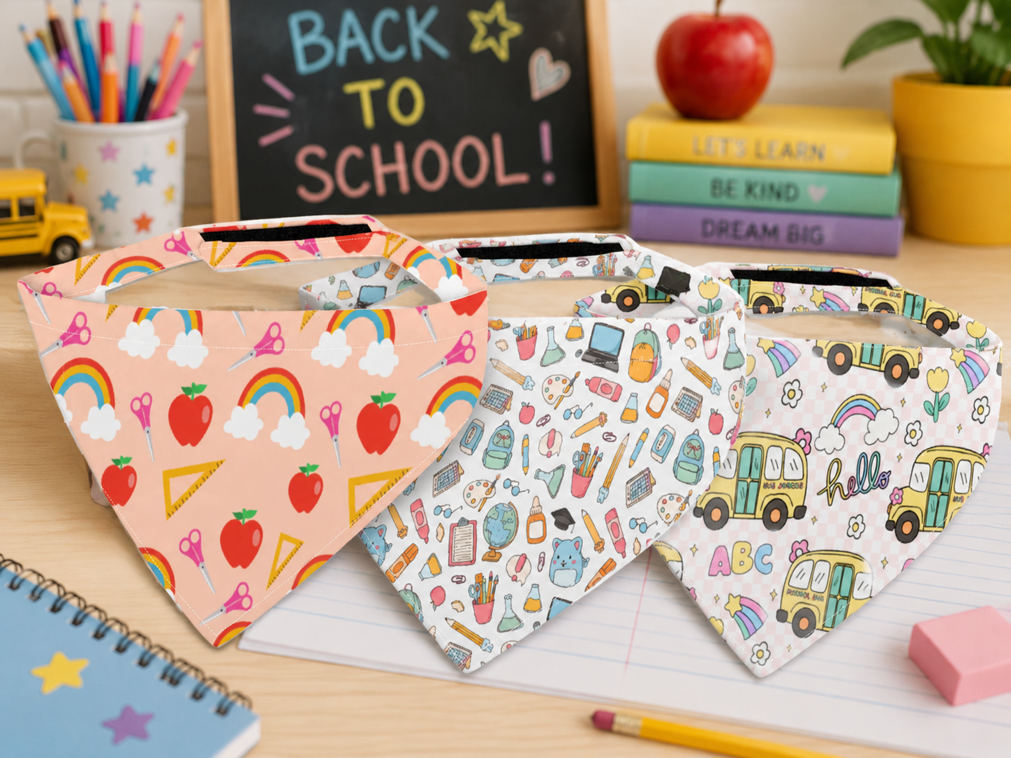 Back to School Bandanas